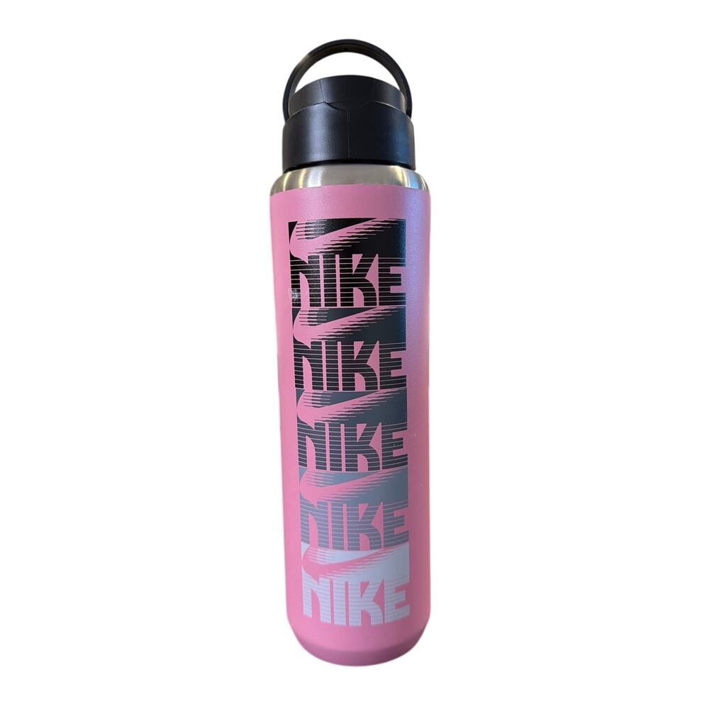 NEW Nike Insulated Stainless Steel Water Bottle, 24 oz, Pink